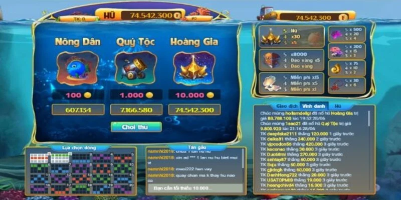 Mẹo quay hũ Thủy Cung trúng lớn cùng 789WIN